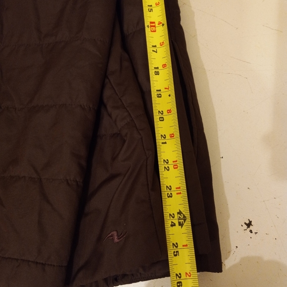 đź’•Athletic Works Jacket Lightweight Quilted Brown, Full Zip Size 3XL - Picture 8 of 9